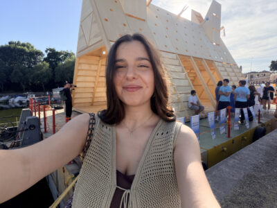 Giulia Cocozzello alla Parata architettonica di Mantovarchitettura 2026