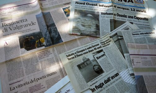 I giornali dell'epoca riportano la notizia della nascita di Serena