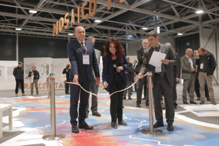 L'inaugurazione della VII Rassegna Urbanistica Nazionale
