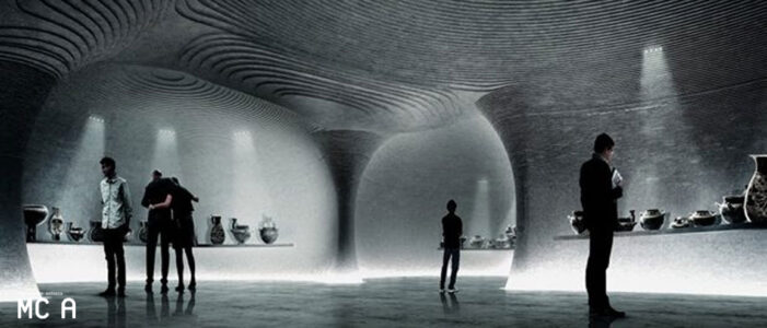 Museo Etrusco di Milano nel Palazzo Bocconi-Rizzoli-Carraro, Mario Cucinella Architects (2021)