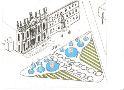 San Giovanni in Laterano con IA- progetto in realizzazione