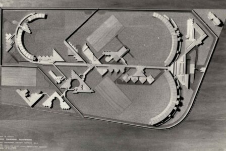Carcere di Sollicciano (immagini del plastico, courtesy progettisti)
