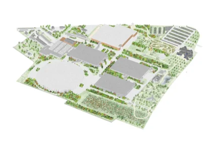 Water Garden, Bas Smets, Vitra Campus (courtesy Bas Smets)