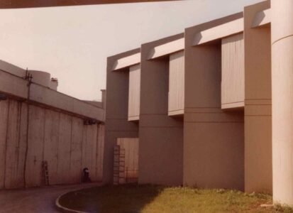 Carcere di Sollicciano (immagini della costruzione, courtesy progettisti)