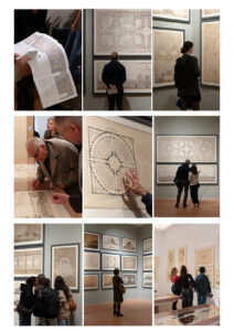 Allestimento mostra “Alla studiosa Gioventù del Disegno”, Accademia di San Luca, Roma, 2026