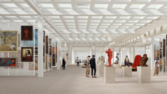 Il deposito, la GAM mai raccontata (© MVRDV)