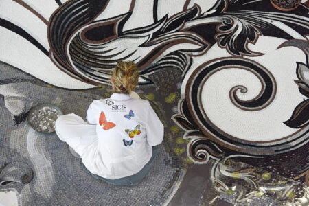 Making Karl Lagerfeld Mosaic