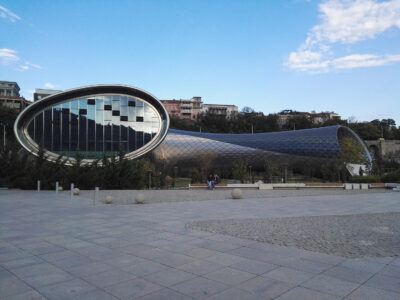 Rhike Park / Music Theatre and Exhibition Hall, Tbilisi, Georgia, studio Fuksas, l'esoscheletro (https://fuksas.com/rhike-park/)