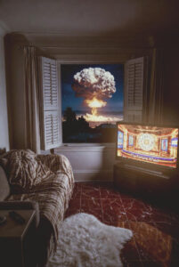 Scene del film "Backrooms", 2026
