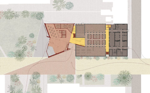 Disegni dell'ampliamento della School of Architecture, O'Donnell+Tuomey, Liverpool, 2026 (© O'Donnell+Tuomey)