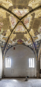 Gli spazi attuali della ex Manifattura Tabacchi, futuro Centro per le Arti di Lucca