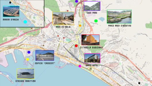 Ritratti di città, Salerno, mappa (© Christian De Iuliis)