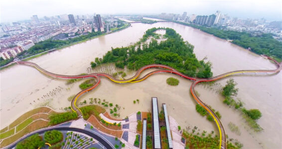 Turenscape, Jinhua Yanweizhou Park, 2014 (dal sito web dello studio © Turenscape)