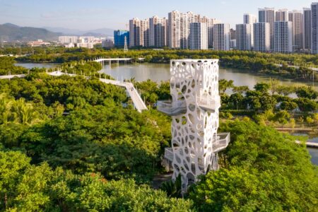 Turenscape, Sanya Dong'an Wetland Park, 2016 (dal sito web dello studio © Turenscape)