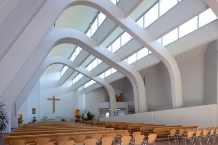 Chiesa di Santa Maria Assunta a Riola di Vergato (Alvar Aalto, 1966)
