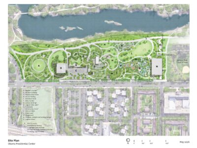 Obama Presidential Center, Chicago, 2026, planimetria