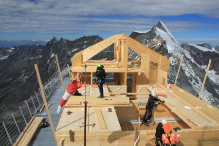 Cantiere della Capanna Carrel