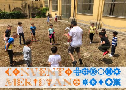 Rigenerazione del convento meridiano di Cerreto Sannita, momento di gioco e attività di Casa di Cipì