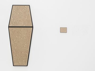 Matrimoni Rotture e Funerali Inclusi, Sophie Calle (© Vincenzo Labellarte, Courtesy Fondazione MAXXI)