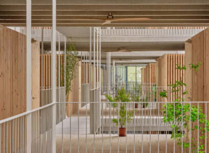 GreenH@use 140 Social Housing, Barcellona, quartiere 22@, 2024, Impsol, progetto Peris+Toral Arquitectes (dal sito web peristoral.com)
